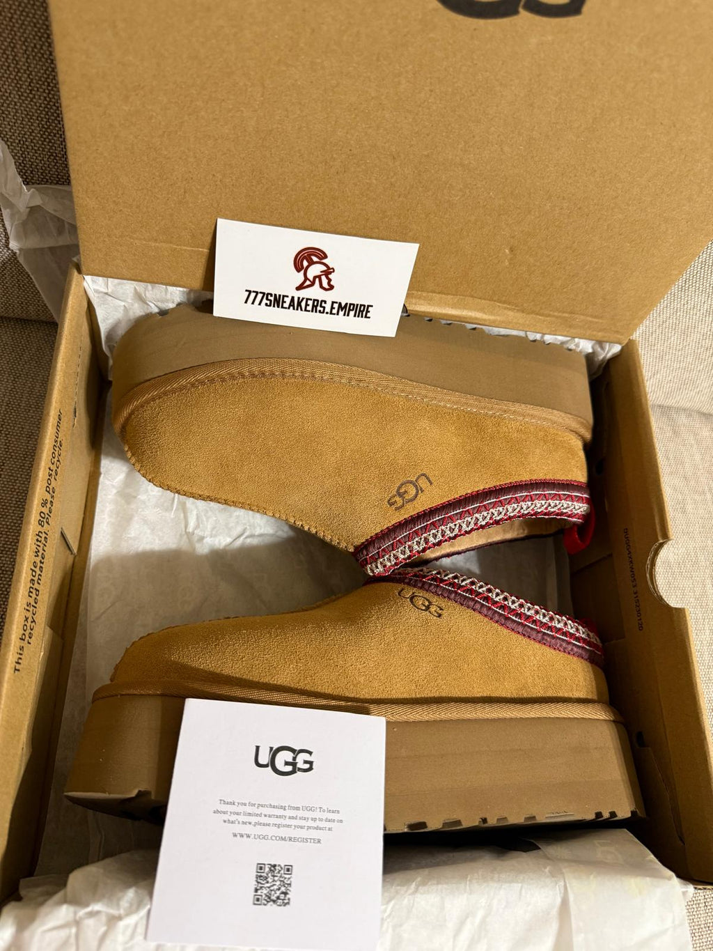Ghete UGG Tazz Slipper Chestnut