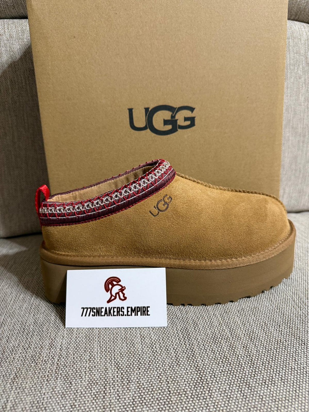 Ghete UGG Tazz Slipper Chestnut