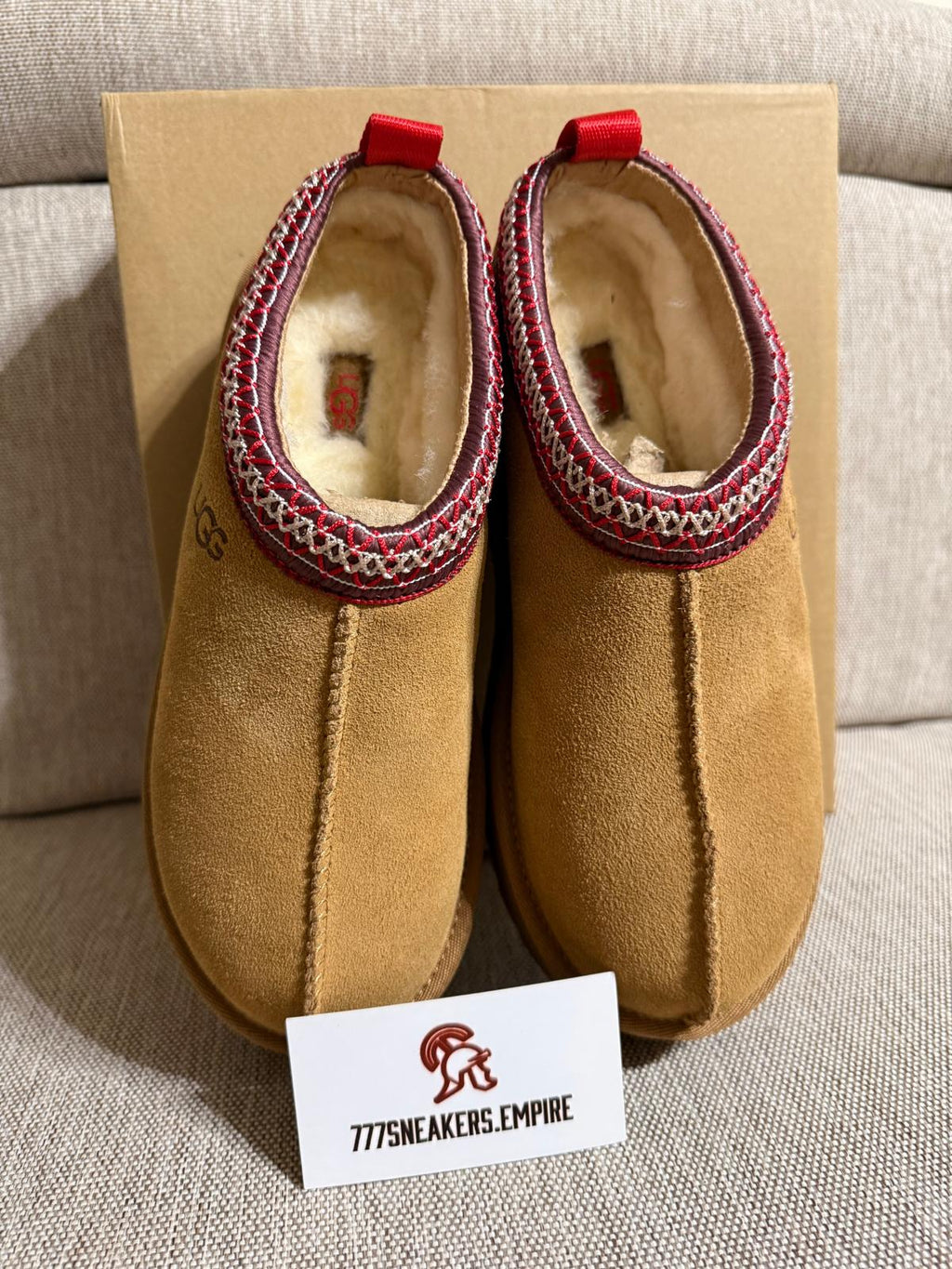 Ghete UGG Tazz Slipper Chestnut