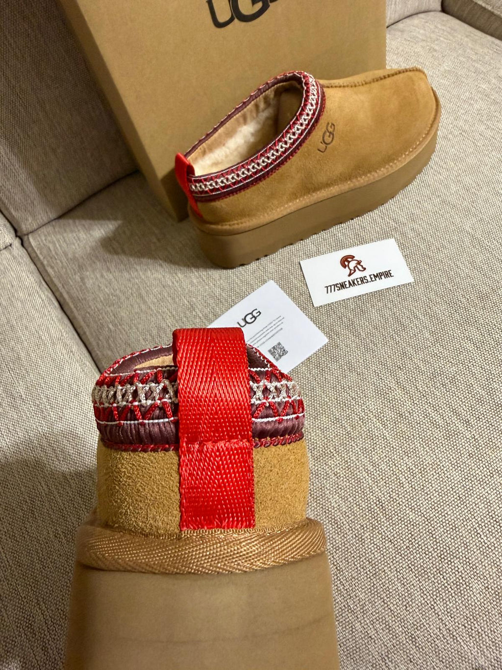 Ghete UGG Tazz Slipper Chestnut