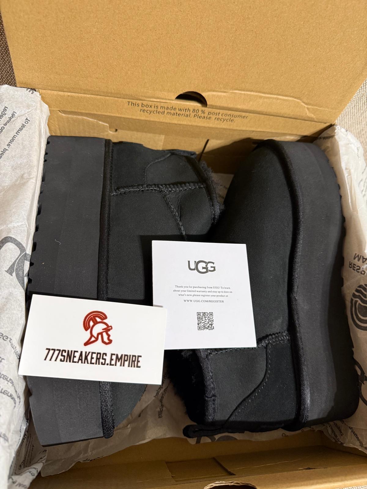 Ghete UGG Mini Platform Negre