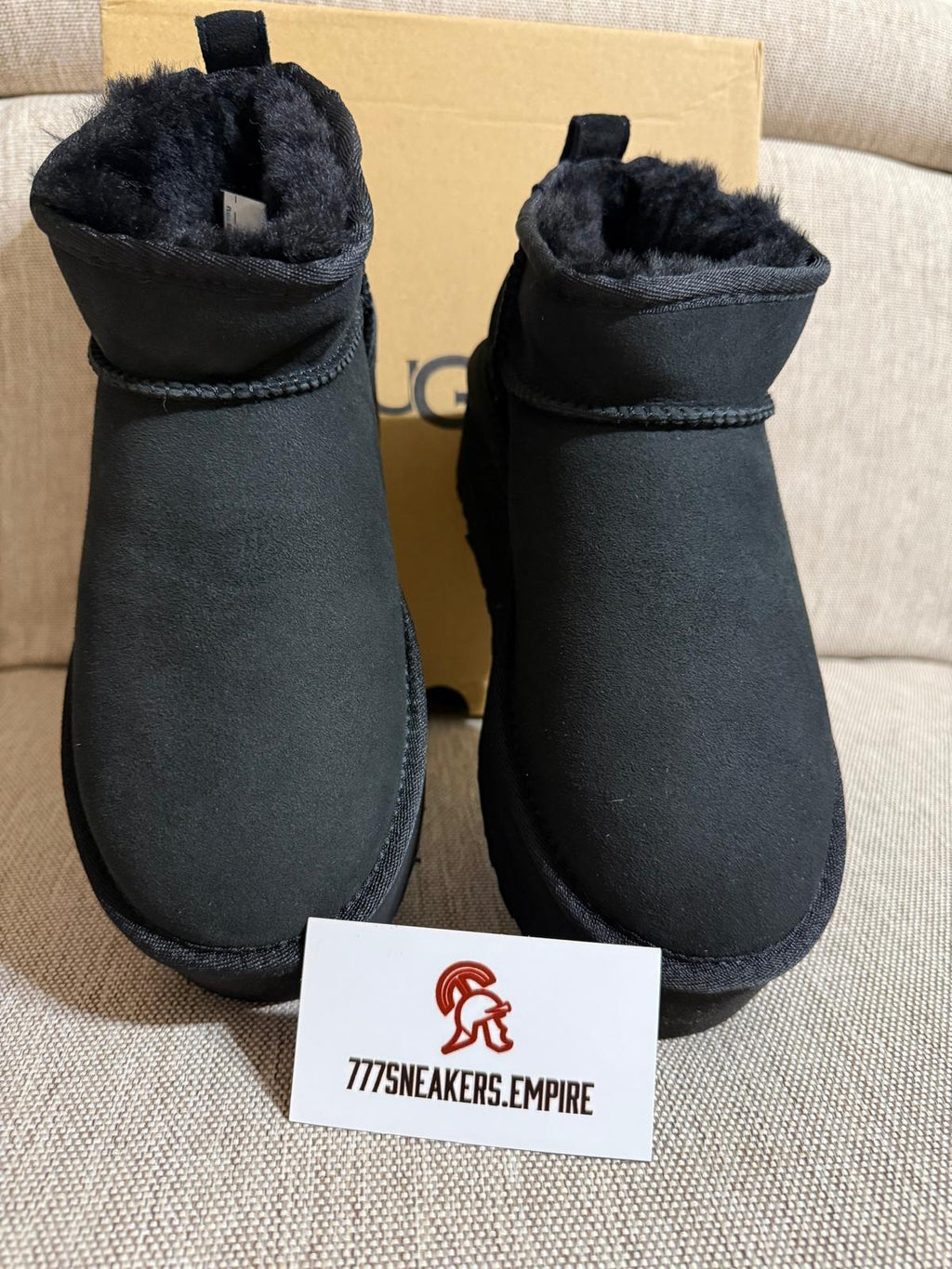 Ghete UGG Mini Platform Negre