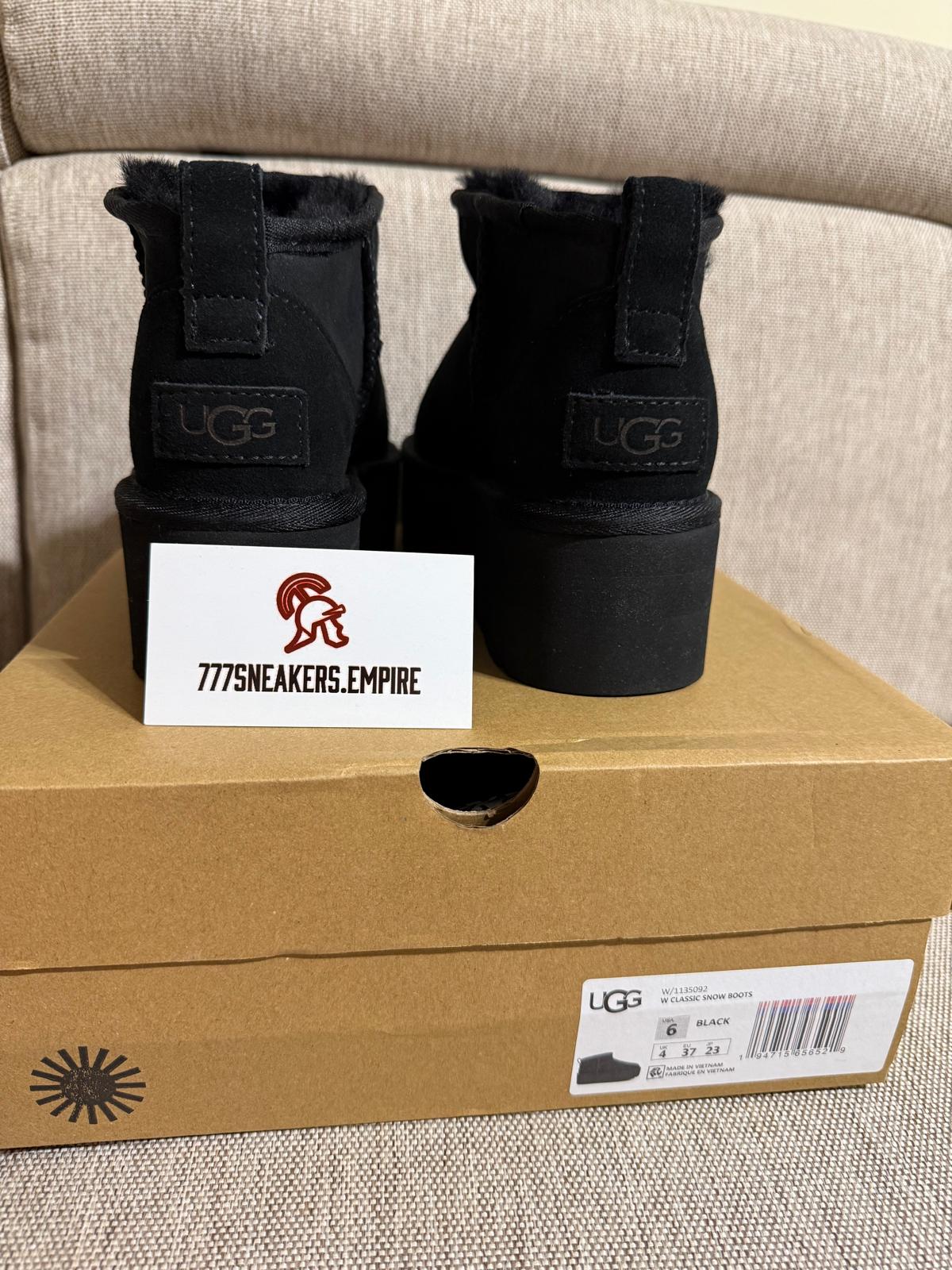 Ghete UGG Mini Platform Negre